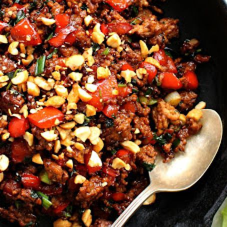 Hoisin Pork Lettuce Wraps